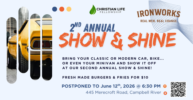 Ironworks Men's 2nd Annual Show & Shine 