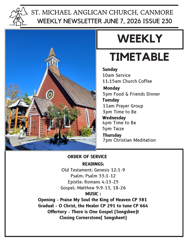 Weekly Timetable