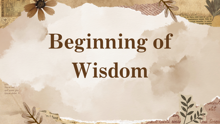Wisdom