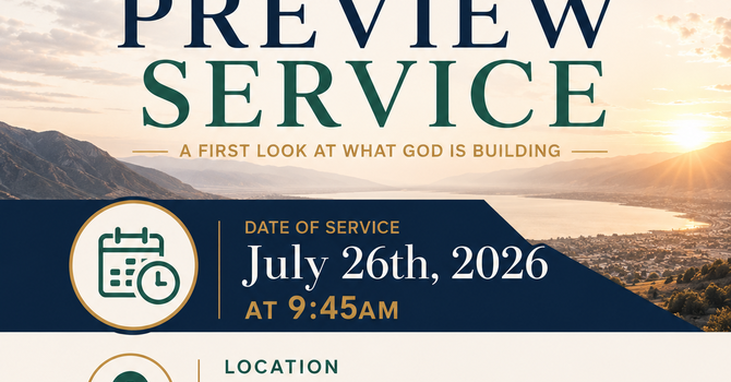 Preview Service July 26th, 2026
