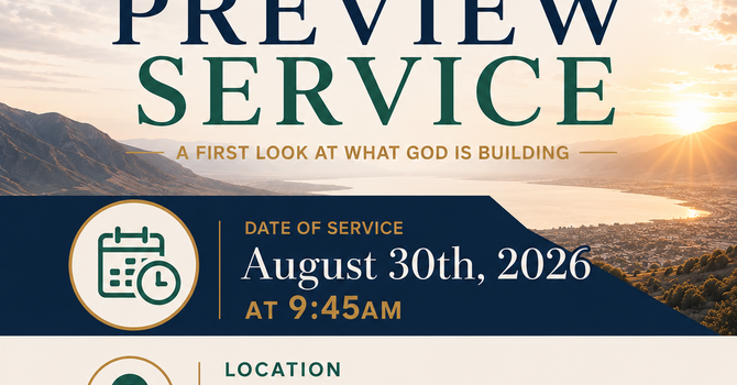 Preview Service August 30th, 2026