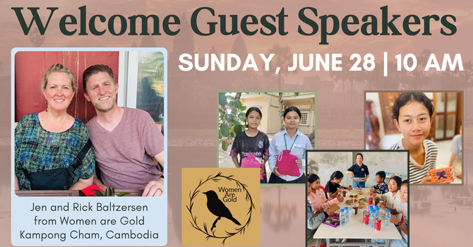 Sunday Worship: Guest Speakers