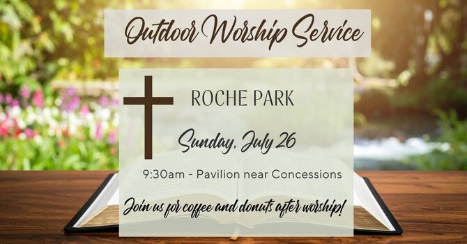 Outdoor Worship Service 
