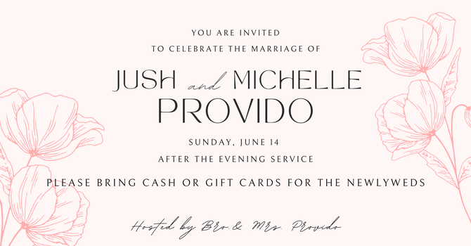 Wedding Reception for Josh & Michelle Provido