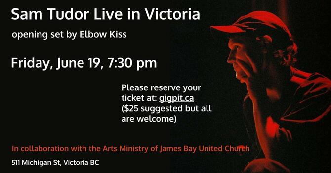 Sam Tudor Live in Victoria