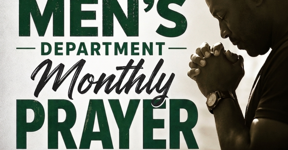Men's Dept. Prayer