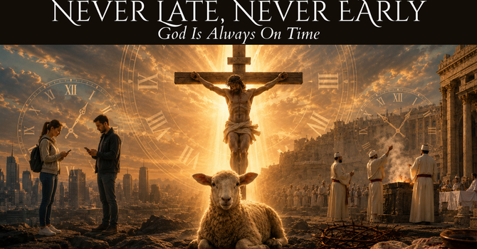 Never Late, Never Early image
