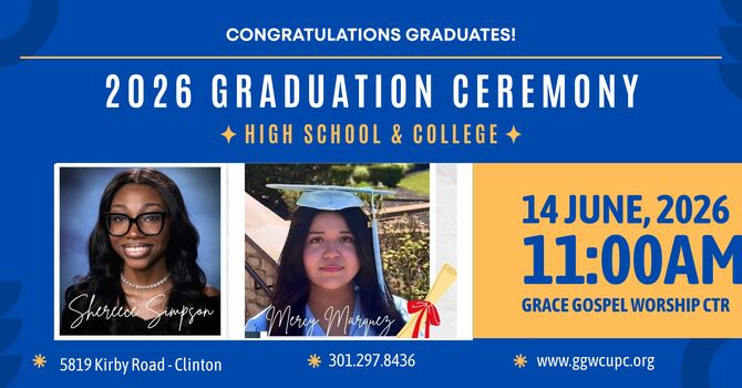 2026 High School & College Graduation Service