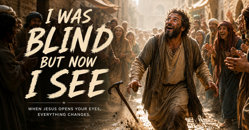 I was blind but now I see