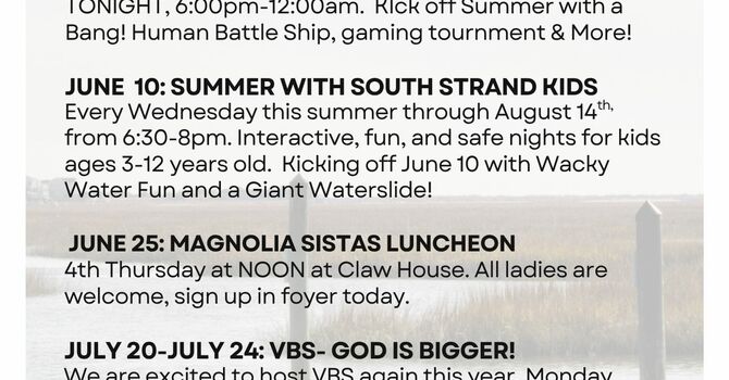 Digital Bulletin 6.7.26 image
