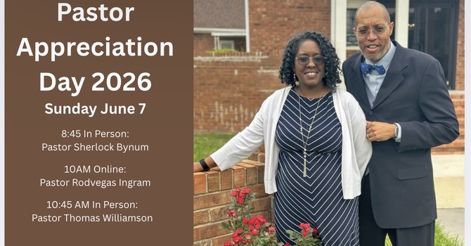 Pastor Appreciation & Anniversary Day 2026 image