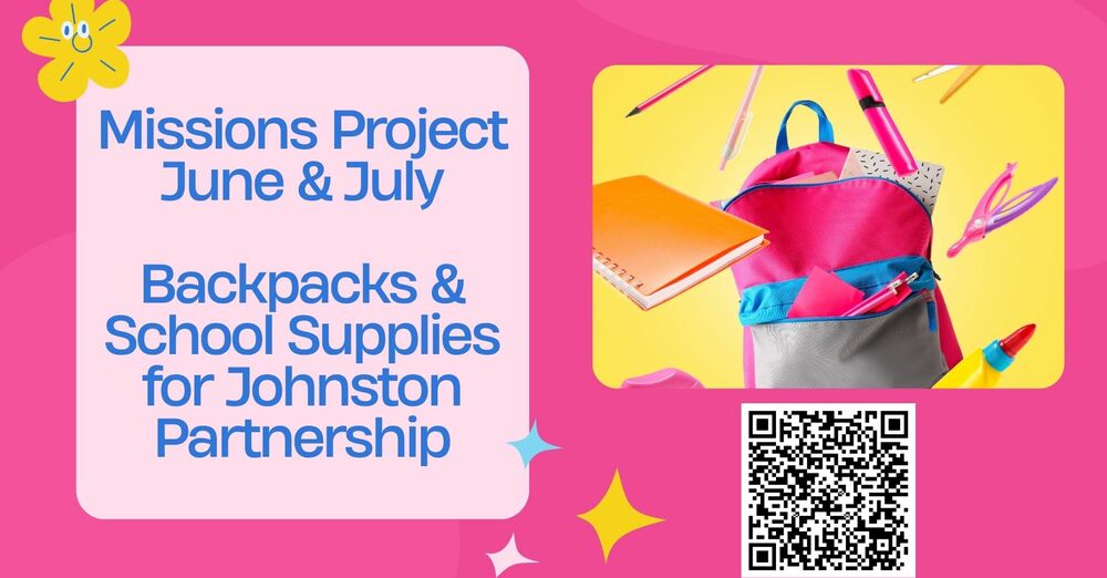 Missions Project - Backpacks & School Supplies