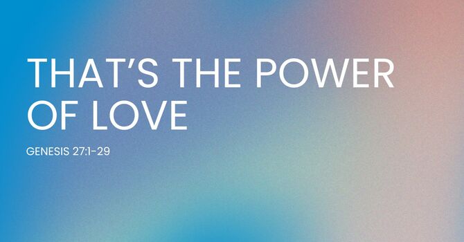 That's the Power of Love