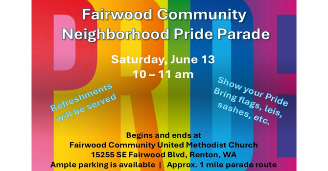 4th Annual Fairwood Community Pride Parade
