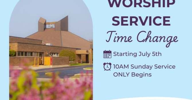 Worship Service Change image