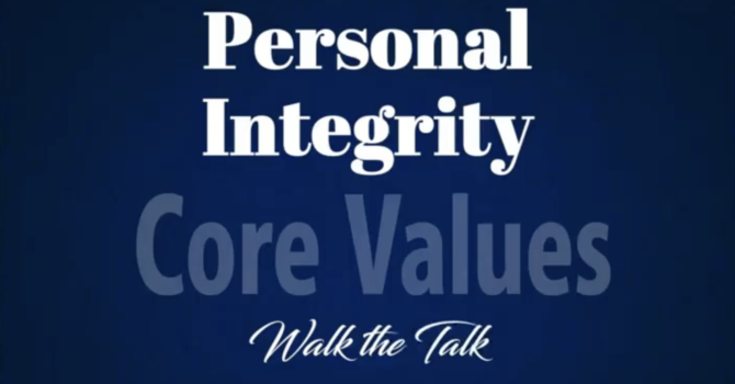 "Personal Integrity"