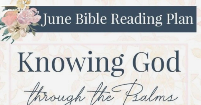 June Writing Plan