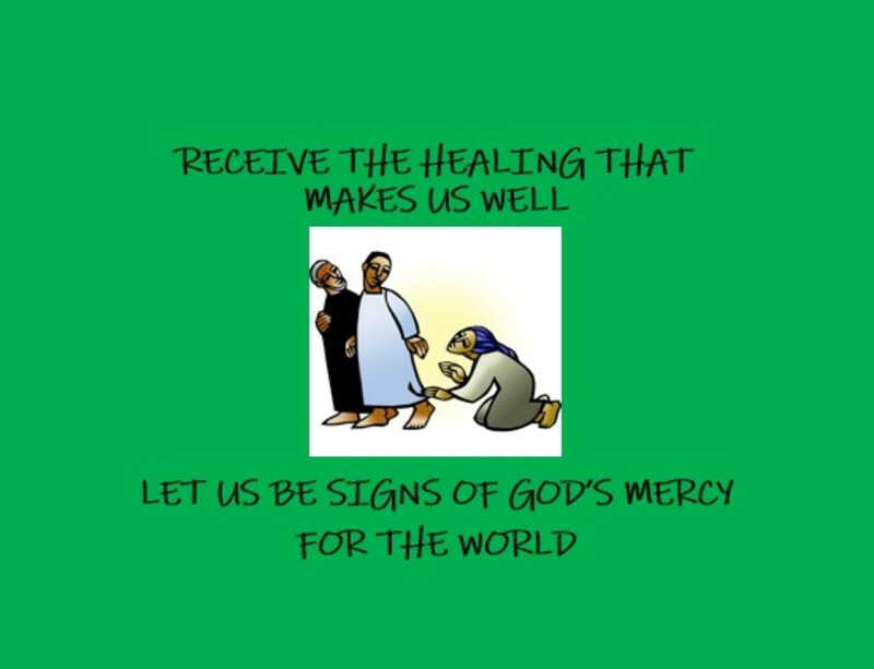Receive The Healing That Makes Us Well