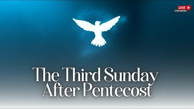 3rd Sunday after Pentecost