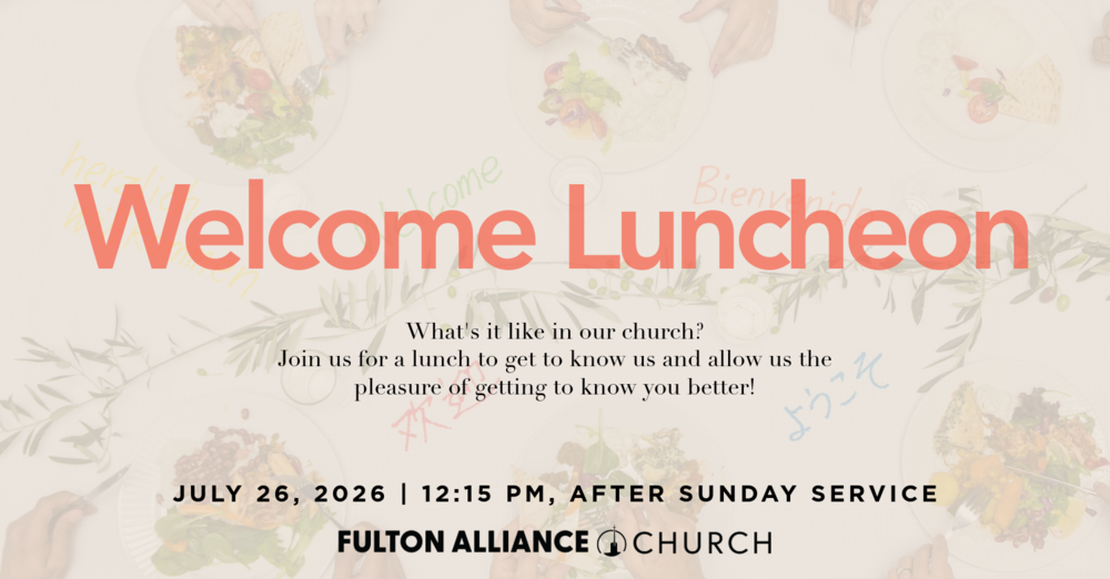 Welcome Luncheon