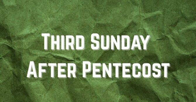 THIRD SUNDAY AFTER PENTECOST, JUNE 14, 2026 image