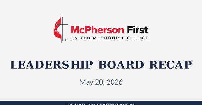 Leadership Board Recap: May 2026