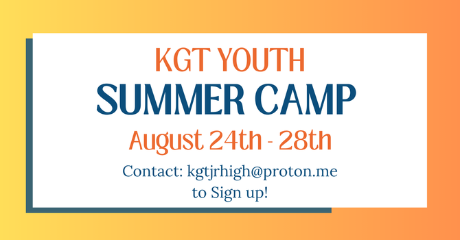 Jr High Summer Camp image
