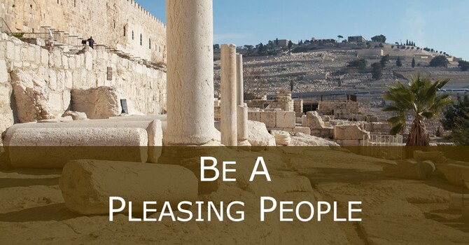 Paul's Plea to be a Pleasing People