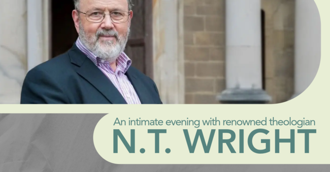 AN EVENING WITH N.T. WRIGHT