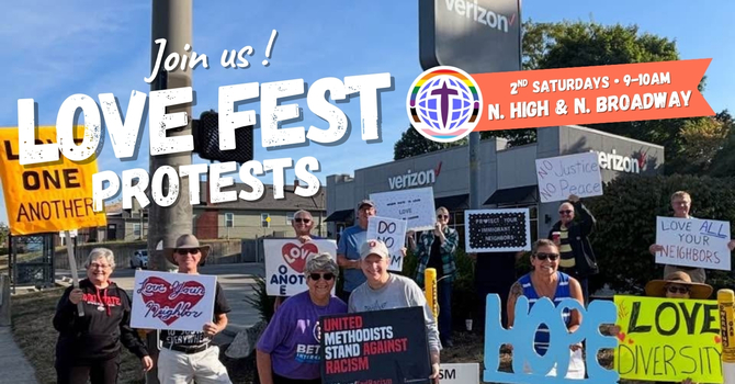 LOVE FEST PROTEST