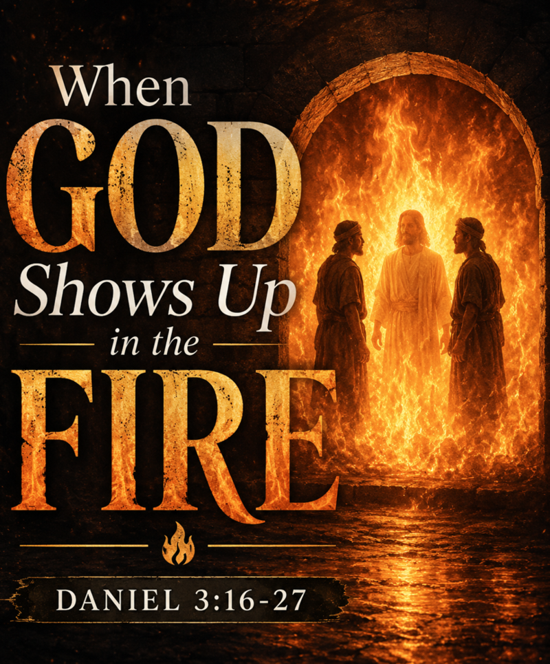 When God shows up in the fire