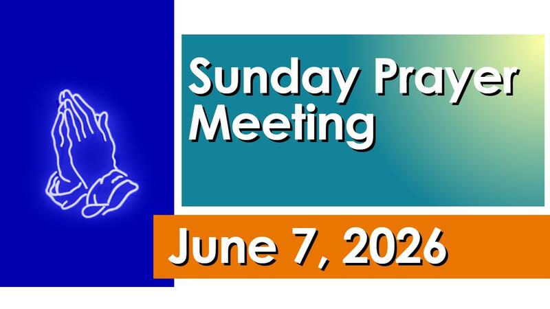 Journey June Prayer Meeting