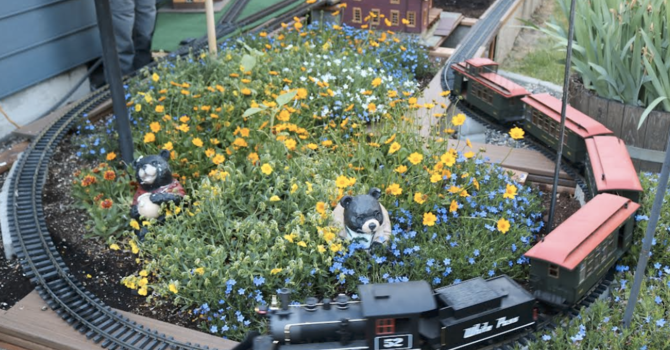 Blueberry Garden Railroad Open House
