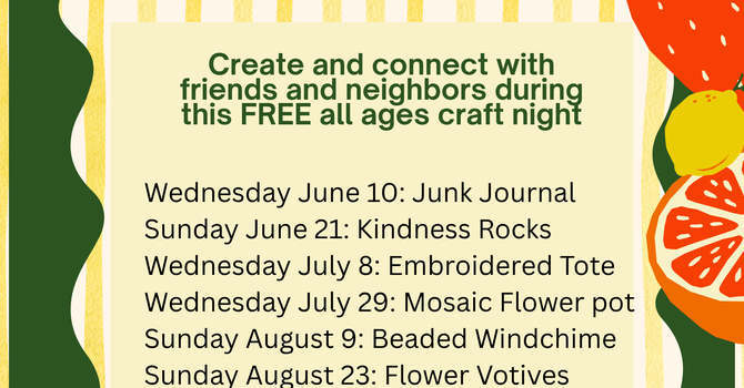 Summer Community Craft Night