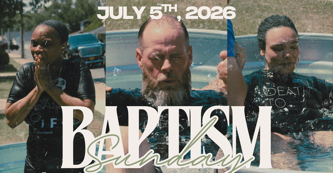 Baptism Sunday