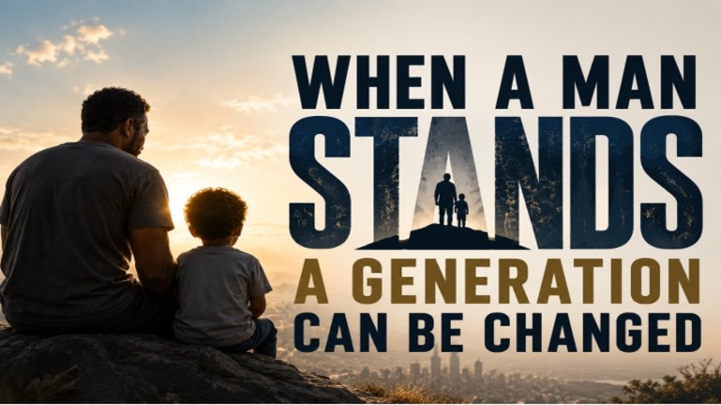 When A Man Stands A Generation Can Be Changed