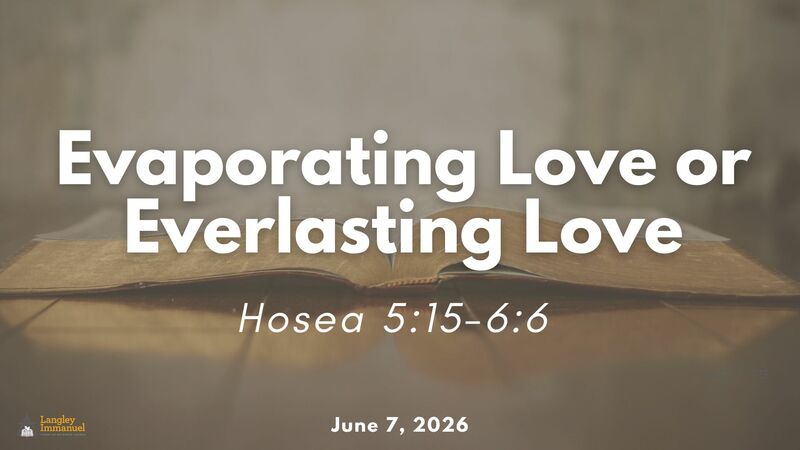 Evaporating Love or Everlasting Love
