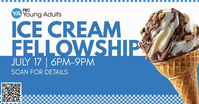 Ice Cream Fellowship at the Thompson's