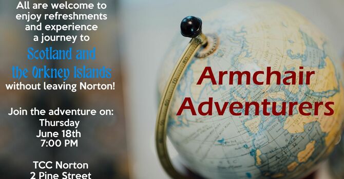 Armchair Adventurers - Scotland & the Orkney Islands - June 18