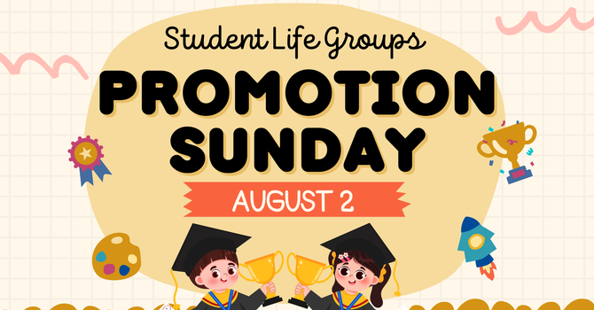 Back to School Promotion Sunday