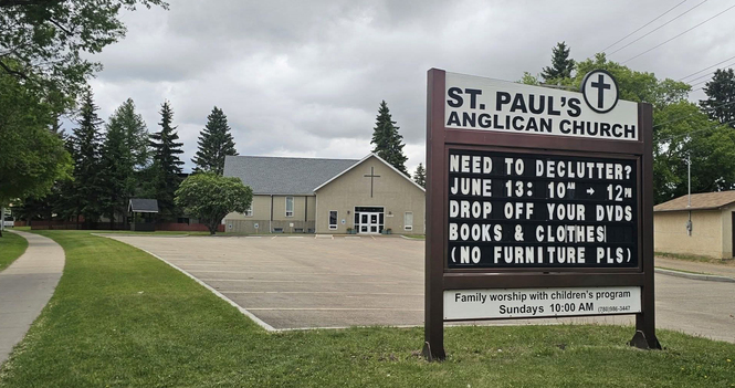 Value Village Fundrive at St. Paul's, Leduc