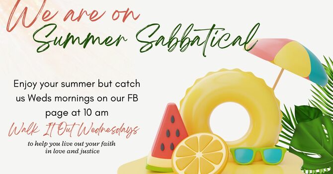 Summer Sabbatical