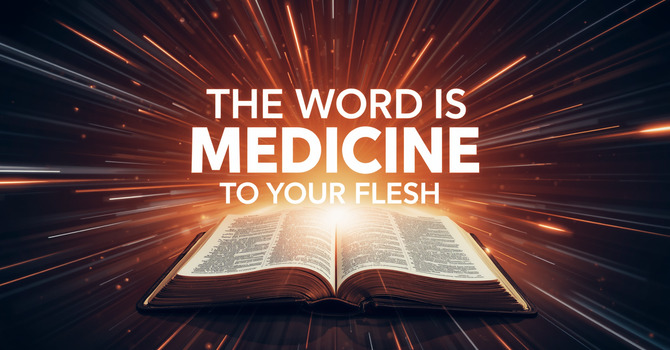 The Word Is Medicine to Your Flesh image