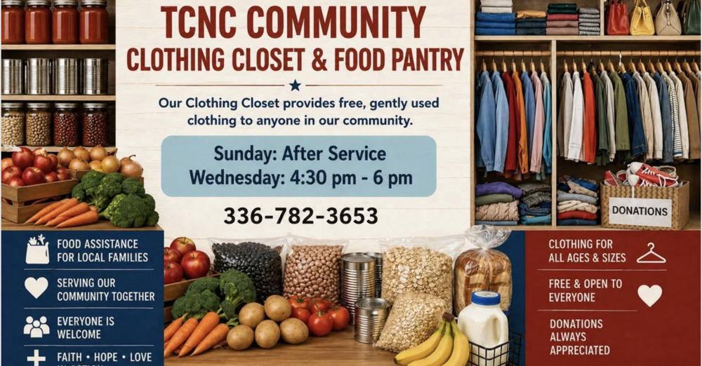 Clothing Closet & Food Pantry