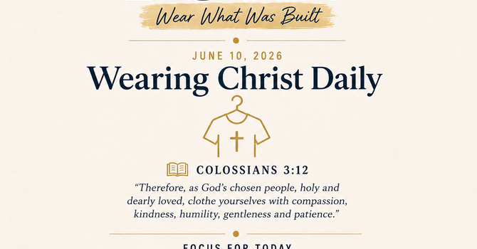 Wearing Christ Daily image