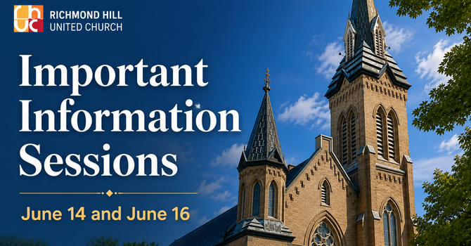 Important Information Sessions 