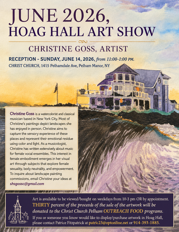 June 2026, Hoag Hall Art Show