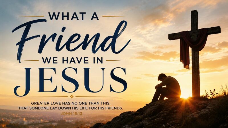 What a Friend We Have in Jesus