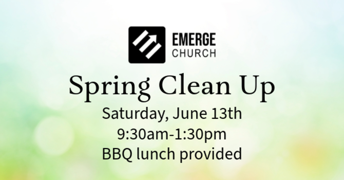 Spring Clean Up
