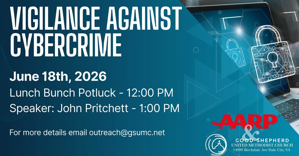 AARP: "Vigilance Against Cybercrime”